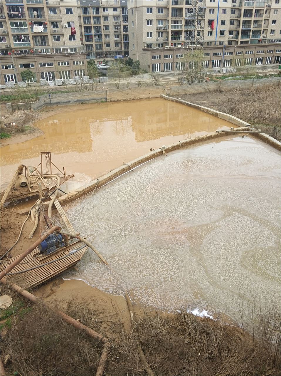石楼沉淀池淤泥清理-厂区废水池淤泥清淤