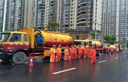 石楼市政管道清淤